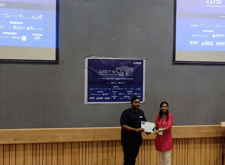 SUG member placed at top company